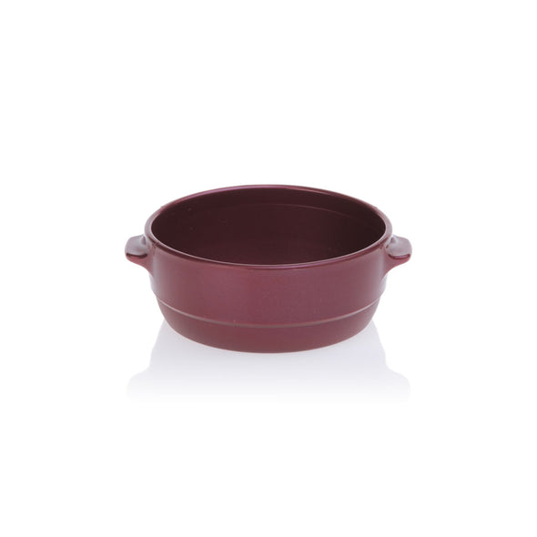 High heat bowl, 8 oz - Burgundy