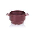 ErgoGrip Thermal Bowl -Burgundy<br> (8 oz, 250 ml)