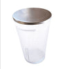 964 Stainless Steel Lid on Cambro Colorware 5 oz Tumbler