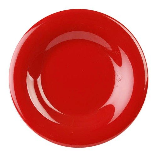 Colored Plate, 9 inch - Red