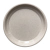 Lip Plate-Ivory with Speckles<br> (8", 20 cm)