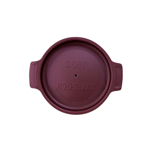 Plastic Mug LId (Bon Appetit) - Burgundy for ErgoGrip Mugs