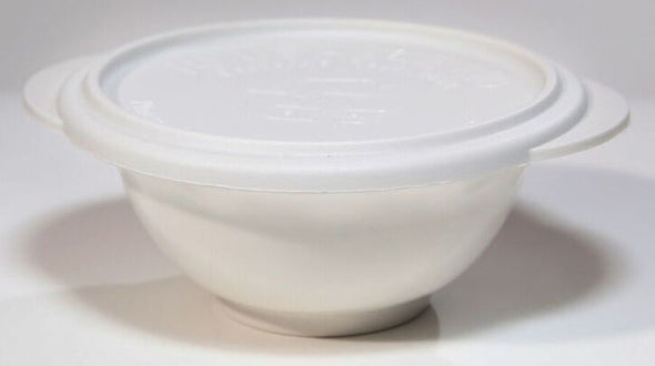 Reusable plastic bowl lid (KR202) for Ergogrip Classique 7.4 oz bowl