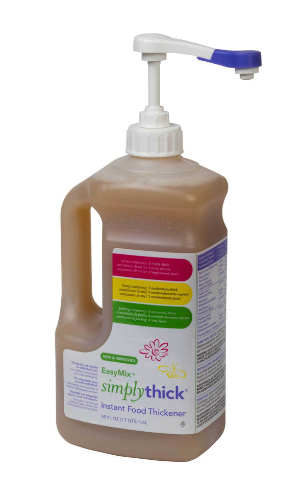 Simplythick thickener bottle and pump